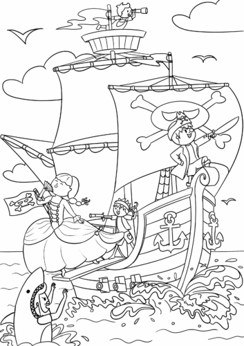 Coloring Pirates